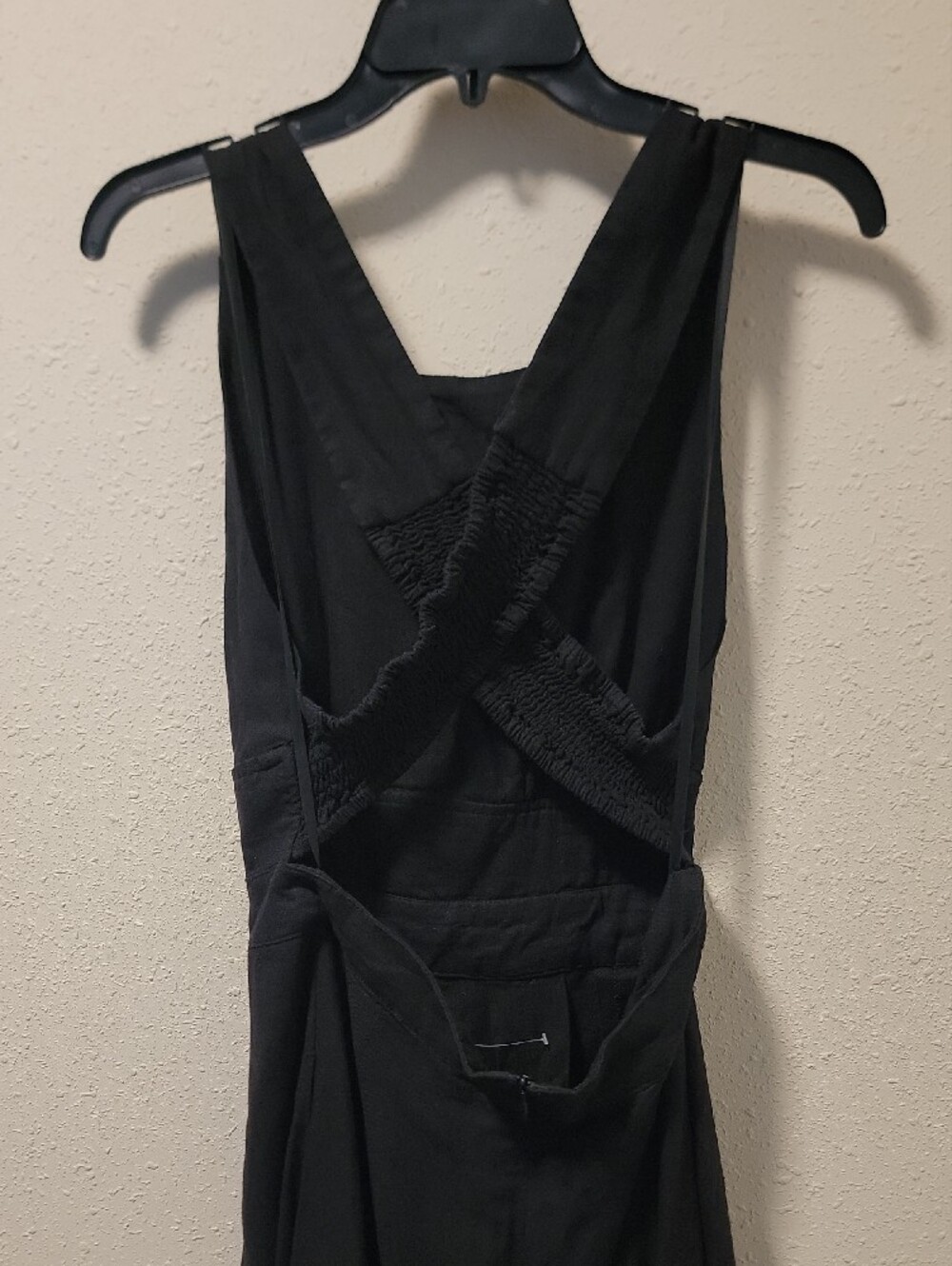 Rachel Zoe Black Sleeveless Maxi Gown Linen/Viscose Sz 8 - Picture 3 of 9
